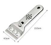 Raspador de eliminación de pala de descontaminación de vidrio multifunción para pared, azulejo piso, cocina, estufa, herramienta de limpieza del hogar 1pcs