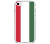 Funda iPhone - Hongrie - SE 2020 - Souple - Multicolore - Design Drapeau
