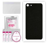apgo Protective Skin Sticker for the back compatible with Apple iPhone 7, Wrap Film, Foil, Vinyl - Pattern Matrix