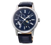 Reloj ORIENT Overseas Modelo SUN MOON Mecánico Cuerda Automática Cuerda Esfera Azul Marino [Orient] & (Mano incluida) RA-AK0011D10B Hombres [Artículo]