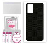 apgo Protective Skin Sticker for the back compatible with Vivo V21, Wrap Film, Foil, Vinyl - Pattern Matrix