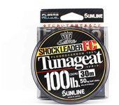 Líder de fluorocarbono Sunline Tunageat FC 30 m 100 lb 0,91 mm (1461) puro