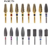 Brocas eléctricas para uñas de carburo de tungsteno, máquina de taladros para manicura, fresa, limas para uñas, accesorios para equipos de decoración de uñas