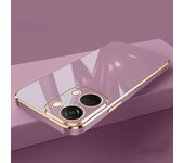 Funda para OnePlus Nord 3, funda para teléfono OnePlus Ace 2V, CPH2491, PHP110, funda 1+nord3, carcasa trasera de lujo con revestimiento cuadrado a prueba de golpes OnePlus Nord 3 blanco como la nieve