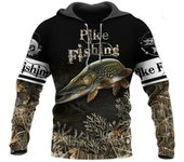 Sudadera con capucha para hombre, con estampado 3D de pesca de carpas, estilo Harajuku, informal, de gran tamaño, para primavera y otoño XL