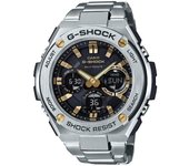 Casio G-SHOCK GST-W110D-1A9JF [G-STEEL] Reloj redondo plateado inoxidable digital analógico
