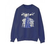 Star Wars Mens Japanese Darth Sweatshirt L blanco