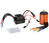 GoolRC Actualización impermeable 3650 4300KV Motor sin escobillas con 60A ESC Combo Set para 1/10 RC Car Truck