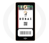 Coque pour Huawei Mate 8 Billet d'avion Dubai