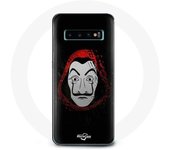 Coque pour Samsung Galaxy s10 edge La casa de papel Masque