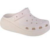 Crocs Classic Crush Clog 207521-100, Mujer, Chanclas, blanco 36/37 blanco