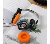 Desviación de la medición manual de las almohadillas extra gruesas para auriculares Koss Black