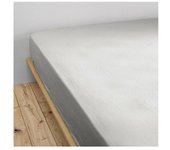 Drap housse  Gaïa  toutes dimensions  Gaze de Coton  - Gaïa Nuage - 90 x 190 cm bonnet de 30 cm