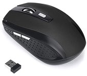 Ratón inalámbrico para juegos, 1200dpi, 2,4 GHz, ergonómico, receptor USB, para PC y portátil