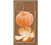 Funda de teléfono mandarina para Iphone 13 Pro Max 11 12 Mini 14 Plus, funda trasera de silicona suave para Iphone Xr Xs Max X 7 8 Se2020 6s iphone 6s 6