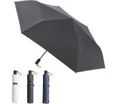 Sombrilla para hombre grande ligera y resistente al calor para días soleados o lluviosos UV plegable 30225 negro [apertura y cierre automáticos] Tamaño, bloqueo, protección, días, [estaa] Paraguas para hombre, negro