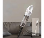 Mini aspiradora portátil inalámbrica de alta potencia adecuada para coches y hogares pequeños negro