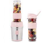 H.Koenig Batidora de Vaso Portátil, 300 W, 570 mL., Color rosa