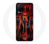 Coque pour Vivo Y21s 2021 / Y21 2021 Stranger Things Affiche Equipages Fan Art Saison 4