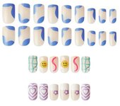 Puntas para uñas Dashing Diva Magic Press, Love Chic, 1 juego