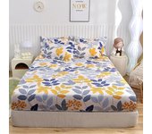 Sábana ajustable de alta calidad de 90/180/150 x 200 cm, funda de colchón con banda elástica, sábana para cama tamaño Queen y King, no incluye fundas de almohada. 2pc Pillowcases
