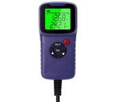 Analizador del probador del cargador de batería del coche 12V 2000CCA probador de carga del circuito de carga de la prueba de voltaje de la batería púrpura