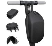 Bolsa para tubo delantero de patinete, bolsa frontal de gran capacidad, herramientas, bolsa de almacenamiento para teléfono móvil para Xiaomi Mijia M365 negro