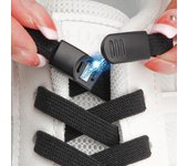 1 par de cordones magnéticos sin cordones, cordones elásticos de doble capa, accesorios para zapatillas de deporte para niños y adultos CHINA
