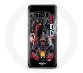 Coque maniacase pour Samsung Galaxy S8 Formule 1 Max Verstappen Pilote F1 Red Bull 15