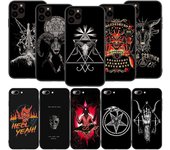 Funda T53 Devil Satan para iPhone 13 12 Mini 11 Pro XS Max XR X 8 7 6 6S Plus 5 5S SE 2020 iPhone 13 Pro Max