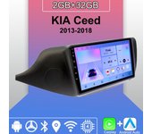 Radio para coche Android Carplay para KIA Ceed 2013-2018 Reproductor multimedia Unidad principal Estéreo Navegación GPS BT WIFI 2 + 32 GB 1+16GB
