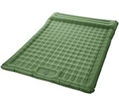 Colchoneta inflable doble para dormir, colchón de aire extragrueso de 5 pulgadas con bomba incorporada azul