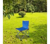 ¡Mejora tu experiencia al aire libre! Silla plegable portátil para pesca, dibujo artístico y camping: la mejor compañera de ocio. small azul