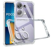 Funda de teléfono a prueba de golpes para Xiaomi Poco M6 Pro 4G M5s M4 M3 Pro 5G transparente silicona suave TPU M 6 5 4 3 Pro contraportada Poco M6 Pro 4G transparente