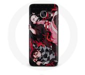 Coque - Maniacase - Samsung Galaxy S7 - Souple - Noir - Demon Slayer
