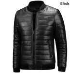 Chaqueta de plumón para hombre Kj de moda duradera, abrigo grueso informal de cuero cálido con cremallera delgada, Parkas maravillosas M verde