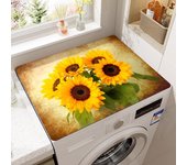 Almohadilla antipolvo de diatomeas de girasol para lavadoras de tambor, secadoras y refrigeradores: tapete absorbente y protector de agua. 2 pieces, 30*40cm