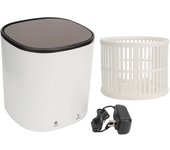 Mini Washing Machine ABS 4.5L 2000mA 24W 12V Blue Light Household Portable Washer for T Shirts