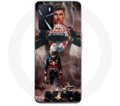 Coque Maniacase pour Oppo A16 verstappen éclair Formule 1 Casque F1