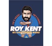 Ted Lasso Bobble Head Roy Kent Impresión One Size negro