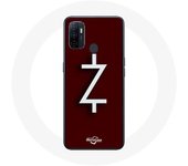 Funda para Oppo A53 Ozark Season 4 Logo Z Fondo Blanco Rojo
