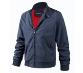 Chaquetas bomber ligeras para hombre, chaquetas deportivas informales, cortavientos informal para primavera y otoño, abrigo de golf a la moda para exteriores con cremallera y bolsillo para hombre M verde