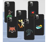 Funda de teléfono para Apple Iphone 14 11 13 Pro Max 12 Mini Xr 7 8 + Se 2020 Xs 6 6s Plus, funda de silicona con dibujos del Principito iPhone 12 Pro
