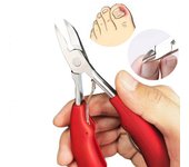Cortaúñas para uñas de los pies, podología, corrección, cortador de cutículas, herramienta de pedicura amarillo