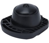 Cápsula de café negra reutilizable, filtro para cafetera, accesorio para Dolce Gusto