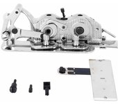 Accesorio de ojal para máquina de coser, orificio para cerradura de máquina de coser industrial, orificio para cerradura