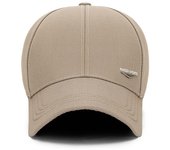Sombrero de primavera y verano para hombre, gorra de protección solar para exteriores, gorra Snapback, visera para el sol, sombrero de pesca, gorra de pico beige