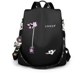 Mochila Oxford impermeable para mujer, mochilas antirrobo a la moda para mujer, mochila escolar estampada, mochila de gran capacidad de alta calidad