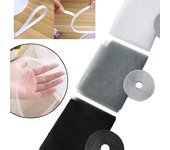 Mosquitera antimoscas para ventana, malla adhesiva para mosquitos, insectos voladores, cortinas para ventanas de cocina, Protector del hogar 1.3x1.5m blanco
