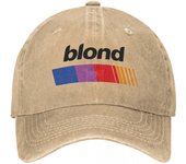 Gorra de béisbol Rubia de océano abierto, gorra Snapback de rapero Frank Hip Hop de mezclilla desgastada a la moda, gorras de verano al aire libre de estilo Unisex One Size